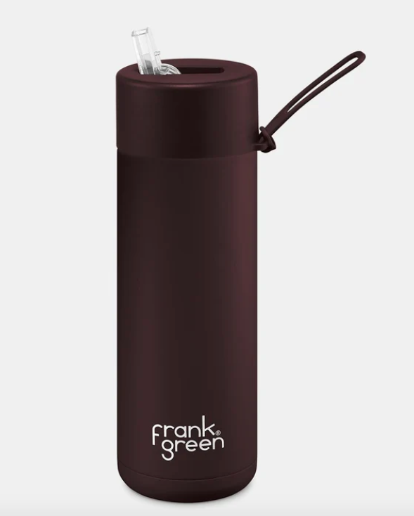 FRANK GREEN | 20oz Ceramic Reusable Bottle Straw Lid | Abbey Road Kaikoura