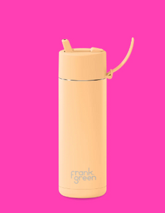 FRANK GREEN | 20oz Ceramic Reusable Bottle Straw Lid | Abbey Road Kaikoura