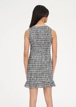 Load image into Gallery viewer, Rooney Gigi Shirred Dress Black/Chalk | Abbey Road Kaikoura