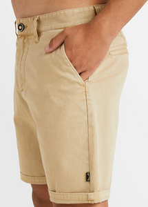 Wave Wash Twill Short - Desert | Abbey Road Kaikoura