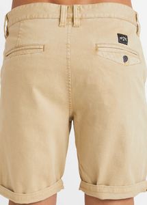 Wave Wash Twill Short - Desert | Abbey Road Kaikoura