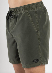 All Day Layback Board Short Dark Military | Abbey Road Kaikoura