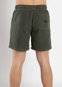 All Day Layback Board Short Dark Military | Abbey Road Kaikoura