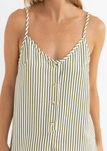 Load image into Gallery viewer, Cove Stripe Adjustable Romper | Abbey Road Kaikoura