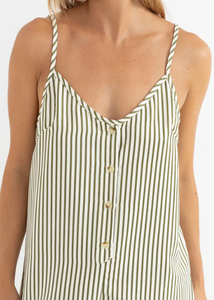 Cove Stripe Adjustable Romper | Abbey Road Kaikoura
