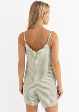 Load image into Gallery viewer, Cove Stripe Adjustable Romper | Abbey Road Kaikoura