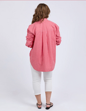 Load image into Gallery viewer, Frankie Striped Shirt - Cayenne | Abbey Road Kaikoura