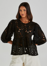 Load image into Gallery viewer, Hilde Peplum Blouse | Abbey Road Kaikoura