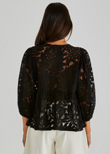 Load image into Gallery viewer, Hilde Peplum Blouse | Abbey Road Kaikoura