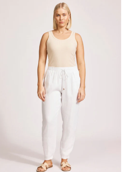 Miramar Pant - White | Abbey Road Kaikoura