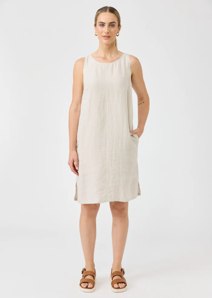 Studio Mini Dress - Tusk | Abbey Road Kaikoura