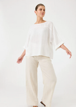 Load image into Gallery viewer, Studio Relaxed Top One Size - Salt | Abbey Road Kaikoura