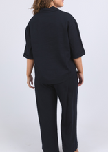 Load image into Gallery viewer, Jamila Shirt Navy | Abbey Road Kaikoura 