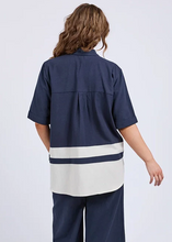 Load image into Gallery viewer, Scarlet Shirt Navy Stripe | Abbey Road Kaikoura