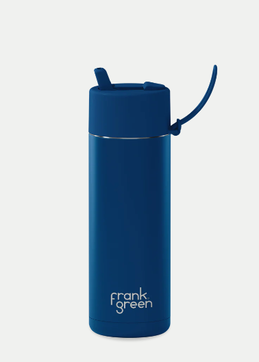 FRANK GREEN | 20oz Ceramic Reusable Bottle Straw Lid | Abbey Road Kaikoura