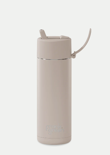 FRANK GREEN | 20oz Ceramic Reusable Bottle Straw Lid | Abbey Road Kaikoura