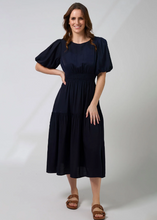 Load image into Gallery viewer, Sabrina Dress Navy | Abbey Road Kaikoura
