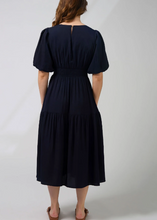 Load image into Gallery viewer, Sabrina Dress Navy | Abbey Road Kaikoura