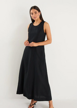 Load image into Gallery viewer, Easy Going Linen Blend Sleeveless Crew Neck Midi Dress | Abbey Road Kaikoura