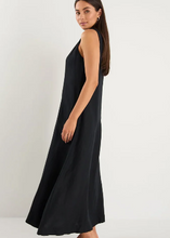 Load image into Gallery viewer, Easy Going Linen Blend Sleeveless Crew Neck Midi Dress | Abbey Road Kaikoura