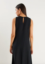 Load image into Gallery viewer, Easy Going Linen Blend Sleeveless Crew Neck Midi Dress | Abbey Road Kaikoura