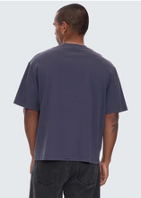 Load image into Gallery viewer, Damage Control Box Fit Oversize Cropped Tee - Ebony | Abbey Road Kaikoura