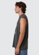 Load image into Gallery viewer, Flight Risk Merch Fit Muscle Tee / Merch Black | Abbey Road Kaikoura