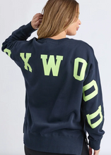 Load image into Gallery viewer, Interval Crew Navy/ Neon Yellow | Abbey Road Kaikoura