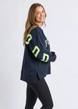 Load image into Gallery viewer, Interval Crew Navy/ Neon Yellow | Abbey Road Kaikoura