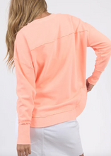 Load image into Gallery viewer, Simplified Crew - Neon Peach | Abbey Road Kaikoura