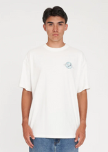 Load image into Gallery viewer, Block Tee Flight Plan Chalk | Abbey Road Kaikoura