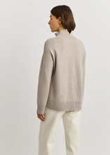 Load image into Gallery viewer, Split Neck Funnel Light Oat | Abbey Road Kaikoura