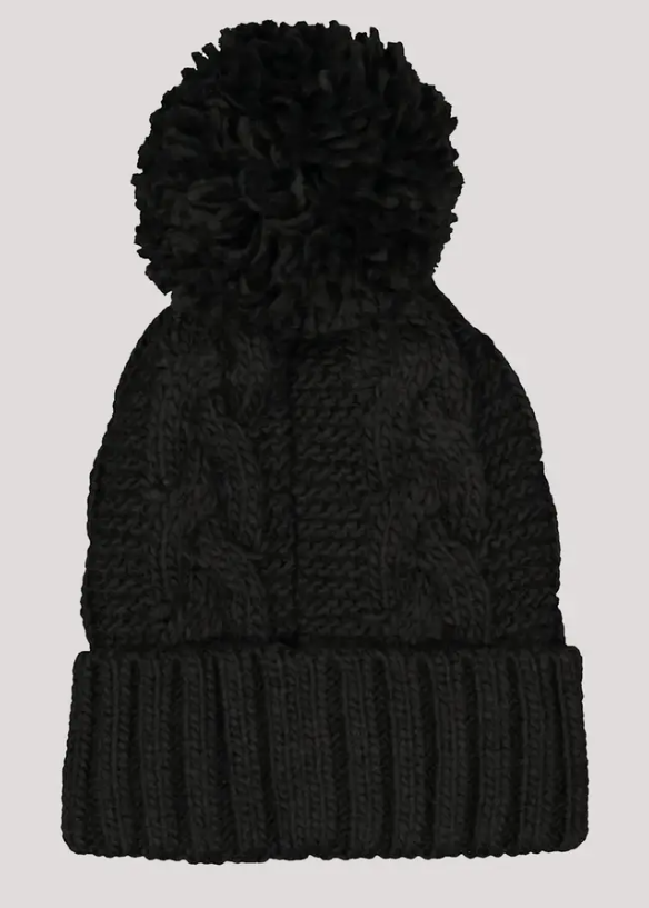 Cozy Up Beanie - Black | Abbey Road Kaikoura