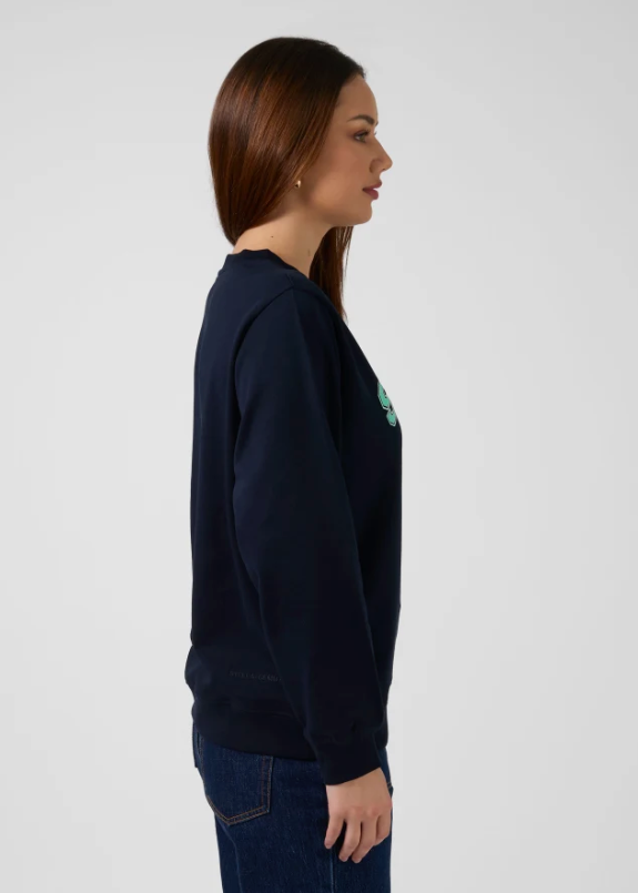 Essential Crew Navy Retro College | Abbey Road Kaikoura