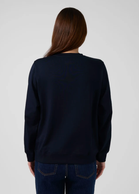 Essential Crew Navy Retro College | Abbey Road Kaikoura