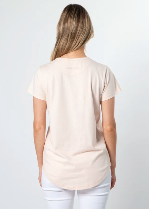 T-Shirt Blush Jolie Ruby Rose | Abbey Road Kaikoura