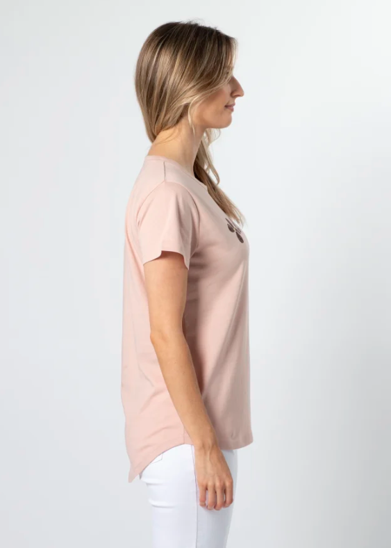 T-Shirt Antique Rose Hydrangeas Flower | Abbey Road Kaikoura