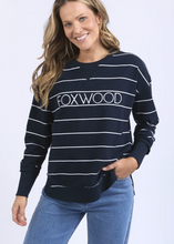 Load image into Gallery viewer, Foxwood/Simplified Crew - Navy Stripe|Abbey Road