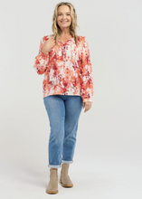 Load image into Gallery viewer, Seduce\Trixie Top / Orange Smudge|Abbey Road