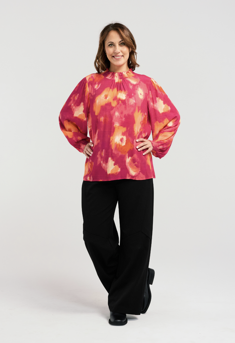 Zafina\Irene Top /Pink Aurora|Abbey Road