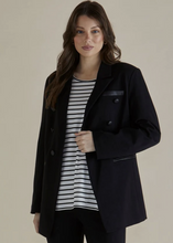 Load image into Gallery viewer, Betty Basics\Allergra Blazer/ Black|Abbey Road