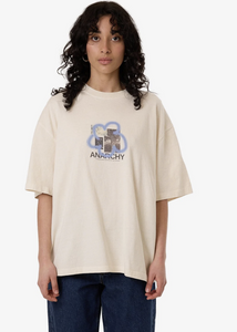 Thrills\James Adams Anarchy Oversized Tee /Heritage White|Abbey Road