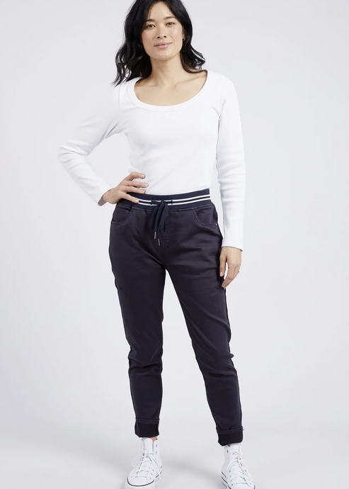 ELM\Margo Jogger/ Navy|ABBEY ROAD