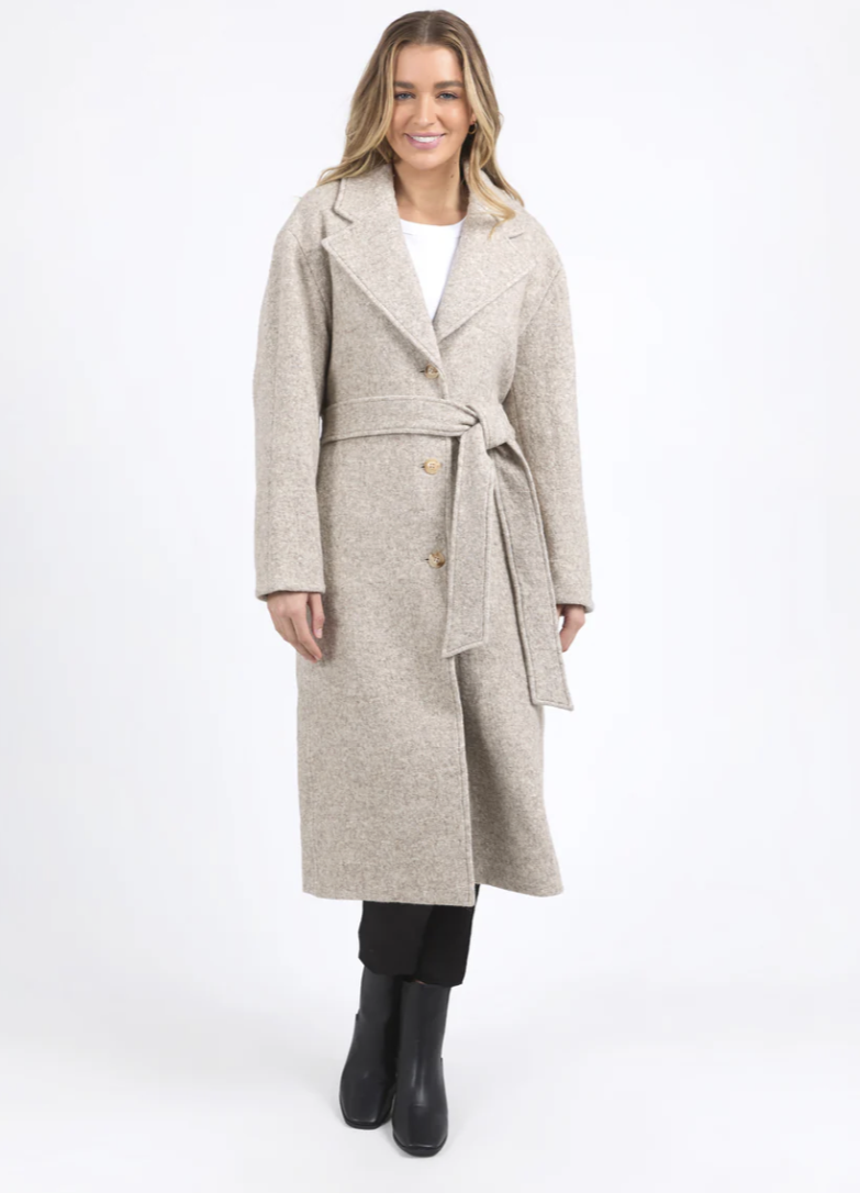 Foxwood\Whistler Coat/Oatmeal|Abbey Road