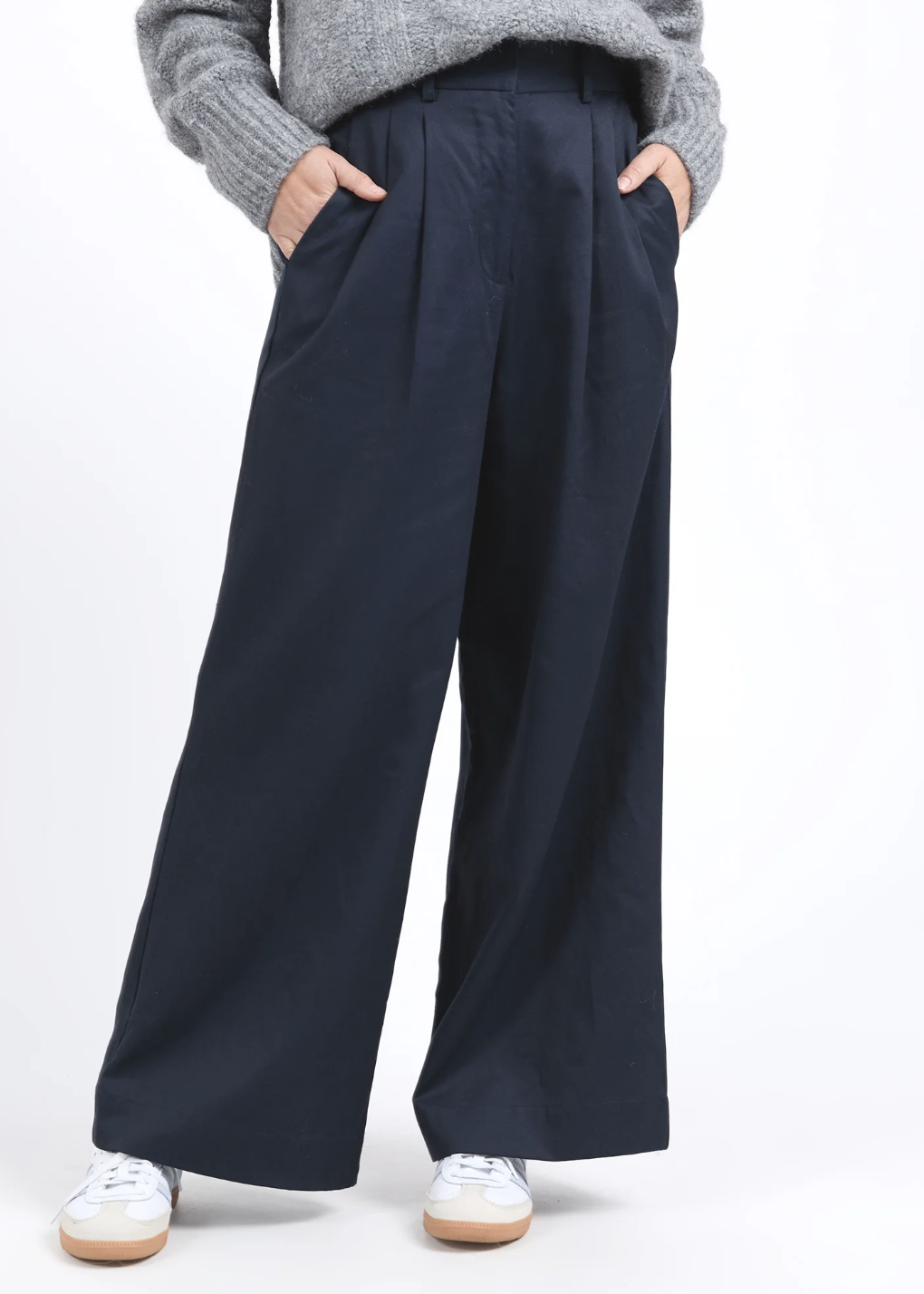 Elm\Darcy Pant/Dark Sapphire|Abbey Road