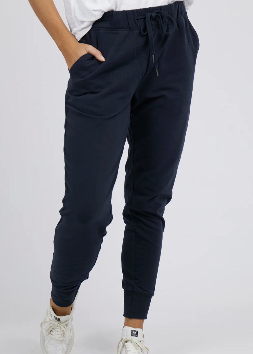 Foxwood\Lazy Day Pants/ Navy|Abbey Road