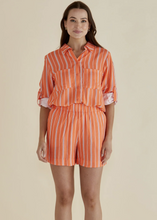 Load image into Gallery viewer, Malta Short Peach Stripe | Abbey Road Kaikoura