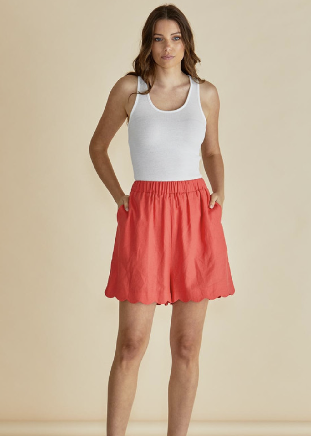 Seraphina Short - Red | Abbey Road Kaikoura