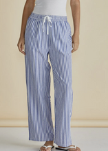 Load image into Gallery viewer, Georgie Pant - Navy Stripe | Abbey Road Kaikoura