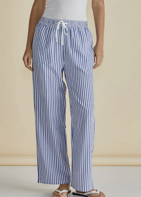 Georgie Pant - Navy Stripe | Abbey Road Kaikoura